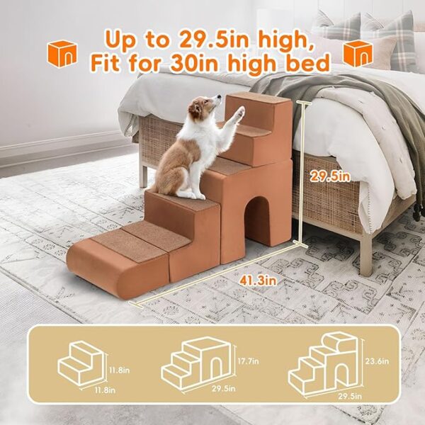 Limited Time deal 50% OFF Dog Stairs for Small Dogs - Image 2