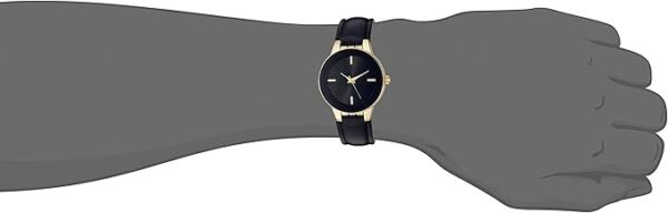 Limited Time deal 15% OFF Amazon Essentials Women's Faux Leather Strap Watch - Image 2