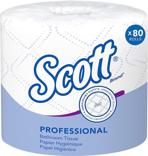 Limited Time deal 27% OFF Scott Professional Standard Roll Bulk Toilet Paper (04460), 2-Ply, Elevated