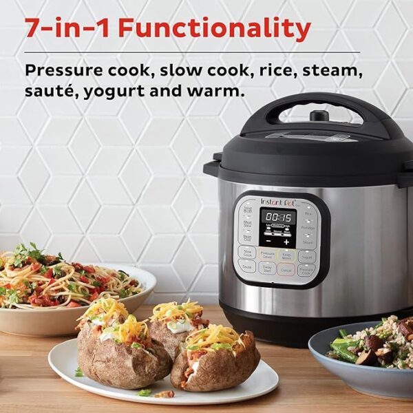 Limited Time deal 25% OFF 1 Mini Electric Pressure Cooker, Slow Rice Cooker, Steamer, - Image 2