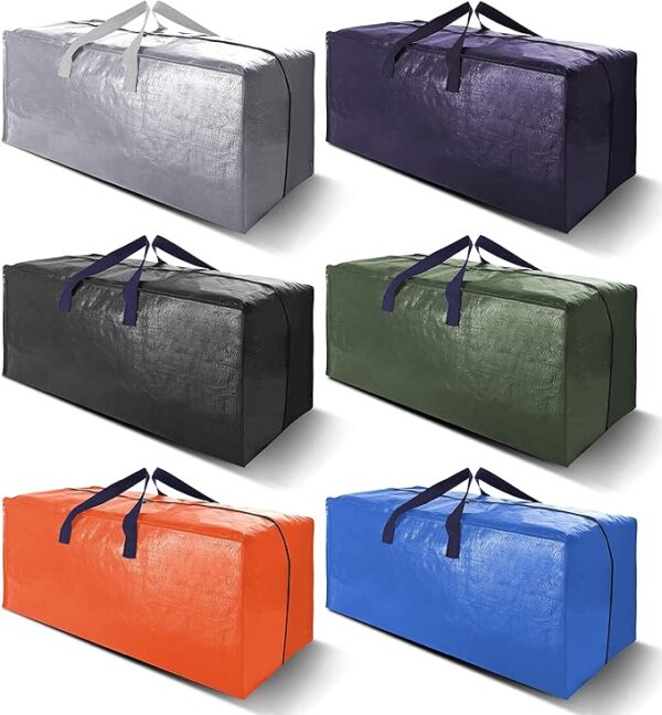 Limited Time deal 15% OFF Heavy Duty Extra Large Moving Bags W/Backpack Straps - Strong Handles