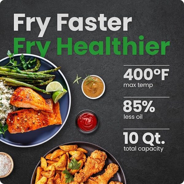 Limited Time deal 36% OFF CHEFMAN Multifunctional Digital Air Fryer+ Rotisserie, - Image 3